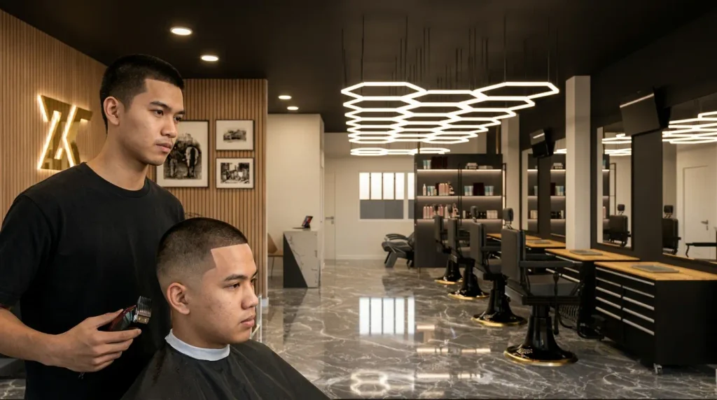 buzz cut
