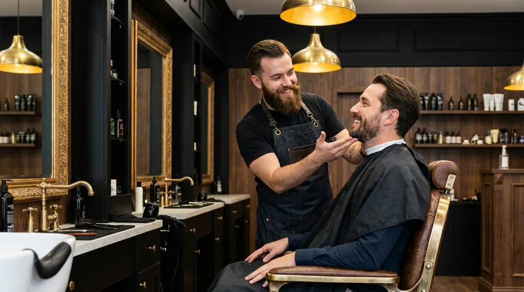 When a barber can help fix a patchy beard beard consultation at Z CUTZ